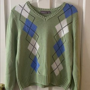 VINTAGE ARGYLE Sweater